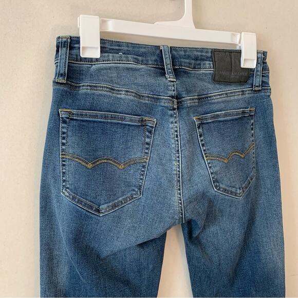 American Eagle Skinny Jeans Denim 28X30 - Picture 4 of 6